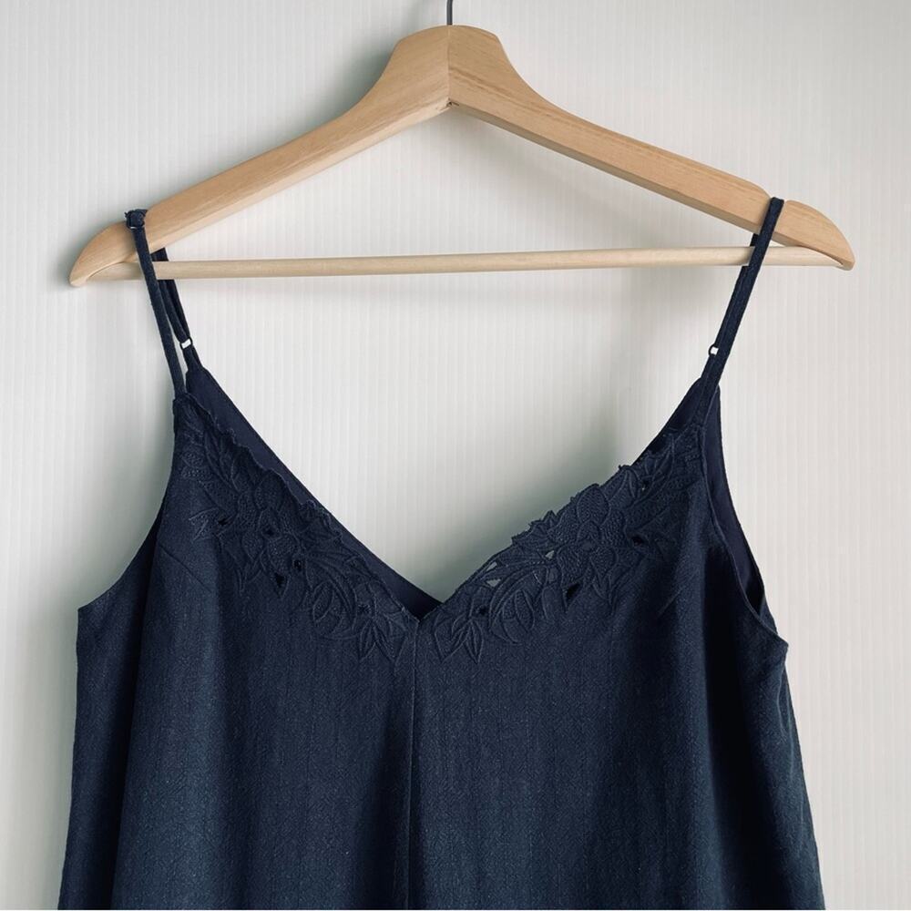 ASTR the label NWT blue lace detail strappy mini dress navy blue sz small - Picture 3 of 9